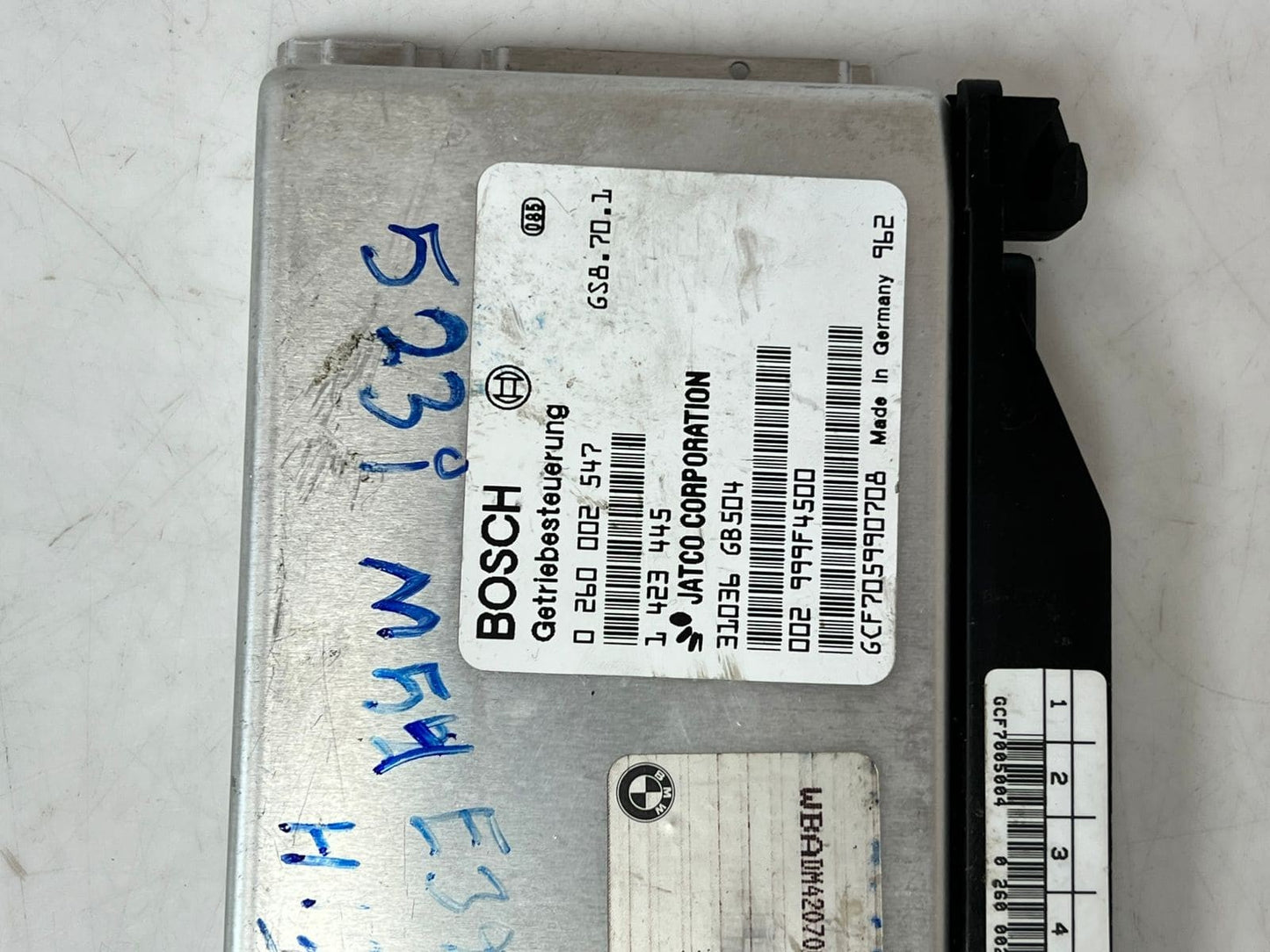 1999-2000 BMW E39 M54 523i Engine Control Unit ECU COMPLETE SET 1430844