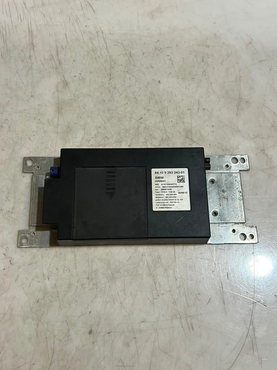 2011-2016 BMW 5' F10 F11 535i Communication Telematics Control Module 9293243