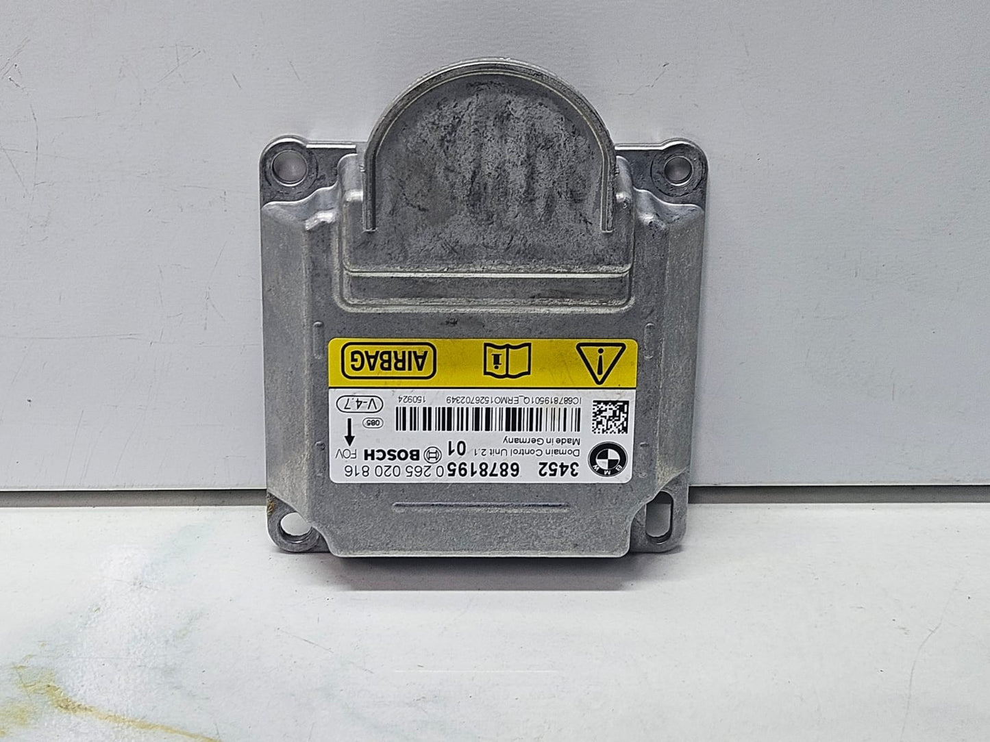 BMW X5 F15 SRS BAG CONTROL MODULE UNIT ICM 6878195 OEM