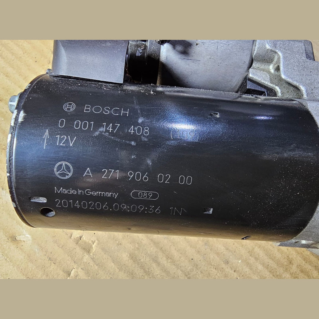 2008-2012 Mercedes-Benz W204 W212 OM271 Engine Motor Starter A271 9060200 OEM