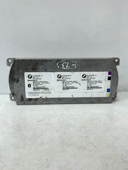 2011-2013 BMW 328i Telematics Bluetooth Communication Control Module 9231088 OEM