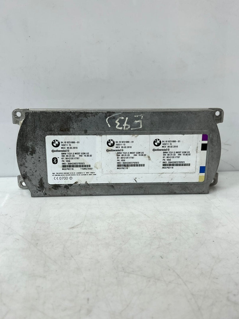 2011-2013 BMW 328i Telematics Bluetooth Communication Control Module 9231088 OEM