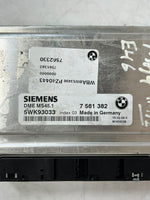 Load image into Gallery viewer, 2004-2006 BMW M54 E46 ENGINE CONTROL UNIT ECU COMPLETE SET 7561382 OEM