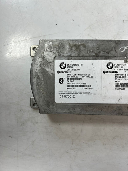 2008-16 BMW 328i E90 E92 E82 E88 Telematics Bluetooth Control Module 9181276 OEM