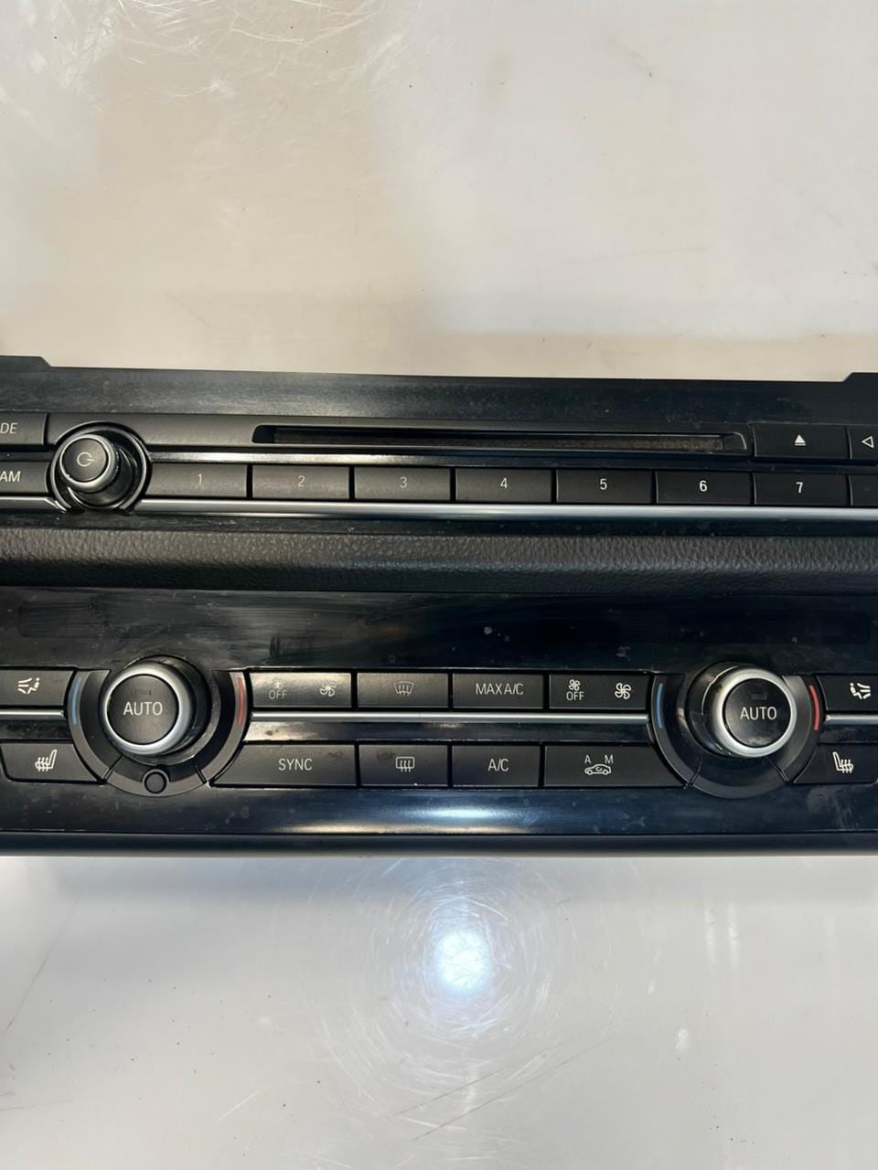 2011-2016 BMW 535i 5 Series F10 F11 Climate Control Unit CD AC PANEL 9324324 OEM