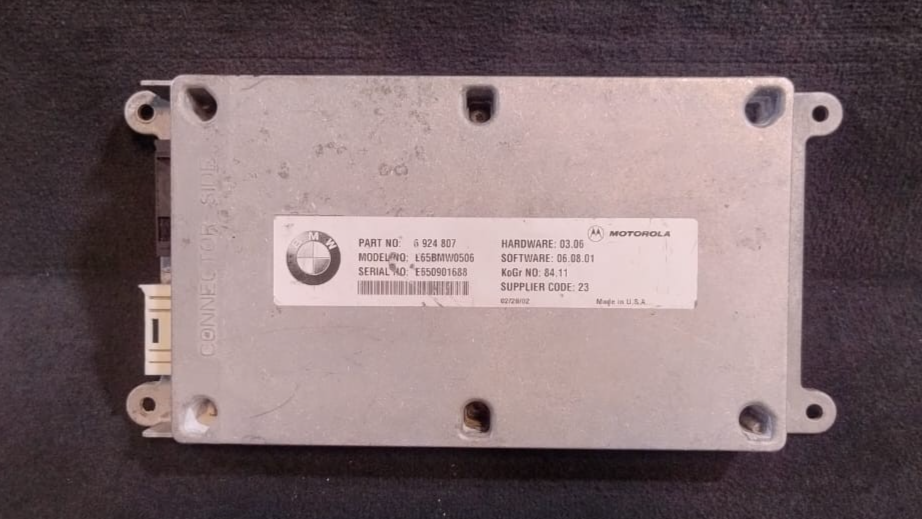 BMW E65 E66 745i 745Li 750Li  TELEPHONE TRANSMITTER RECEIVER - 6924807