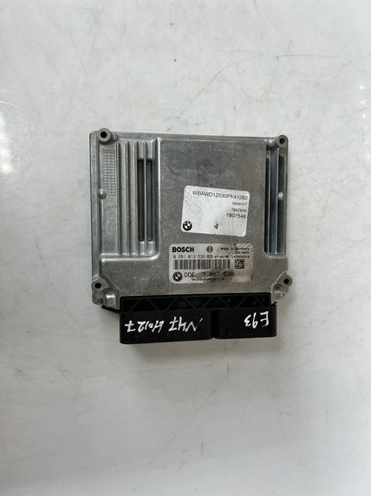 BMW E93 N47 Engine Control Unit ECU COMPLETE SET DDE + CAS3 AG +1KEY 7807530
