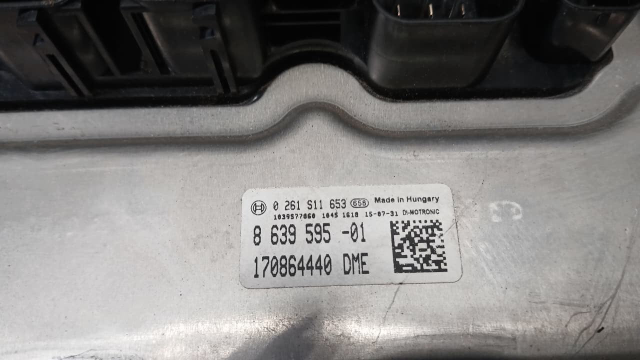 BMW 520i F10 LCI N20 ENGINE CONTROL UNIT ECU KIT DME 8639595
