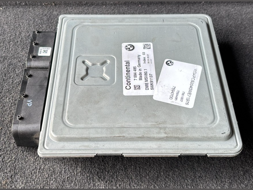 BMW E92 328XI AWD N51 MSV80.1 ECU DME CAS KEY UNIT SET OEM 7594485