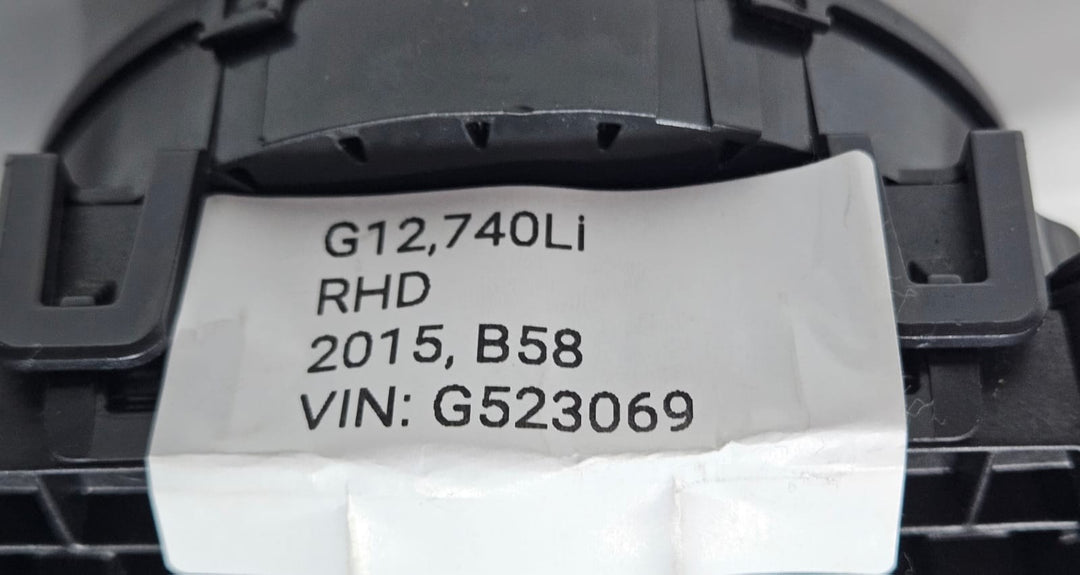 6806351-2015-2019 BMW 740i G11 G12 Steering Column Switch Cluster OEM
