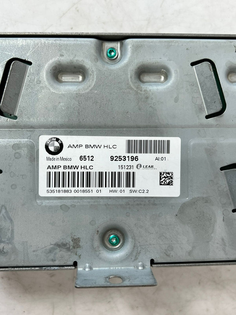 2010-2014 BMW X3 F25 HIFI SOUND Audio Amplifier SYSTEM 9253196 OEM