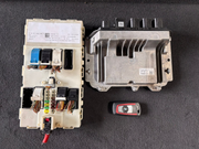 BMW 1 2 3 F20 F22 F30 1.8i B38 ENGINE CONTROL UNIT  DME FEM KEY SET - 8674265