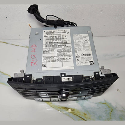 2012–2014 Mercedes-Benz W212 E-Class Hybrid Head Unit CD Player A212 9005327 OEM