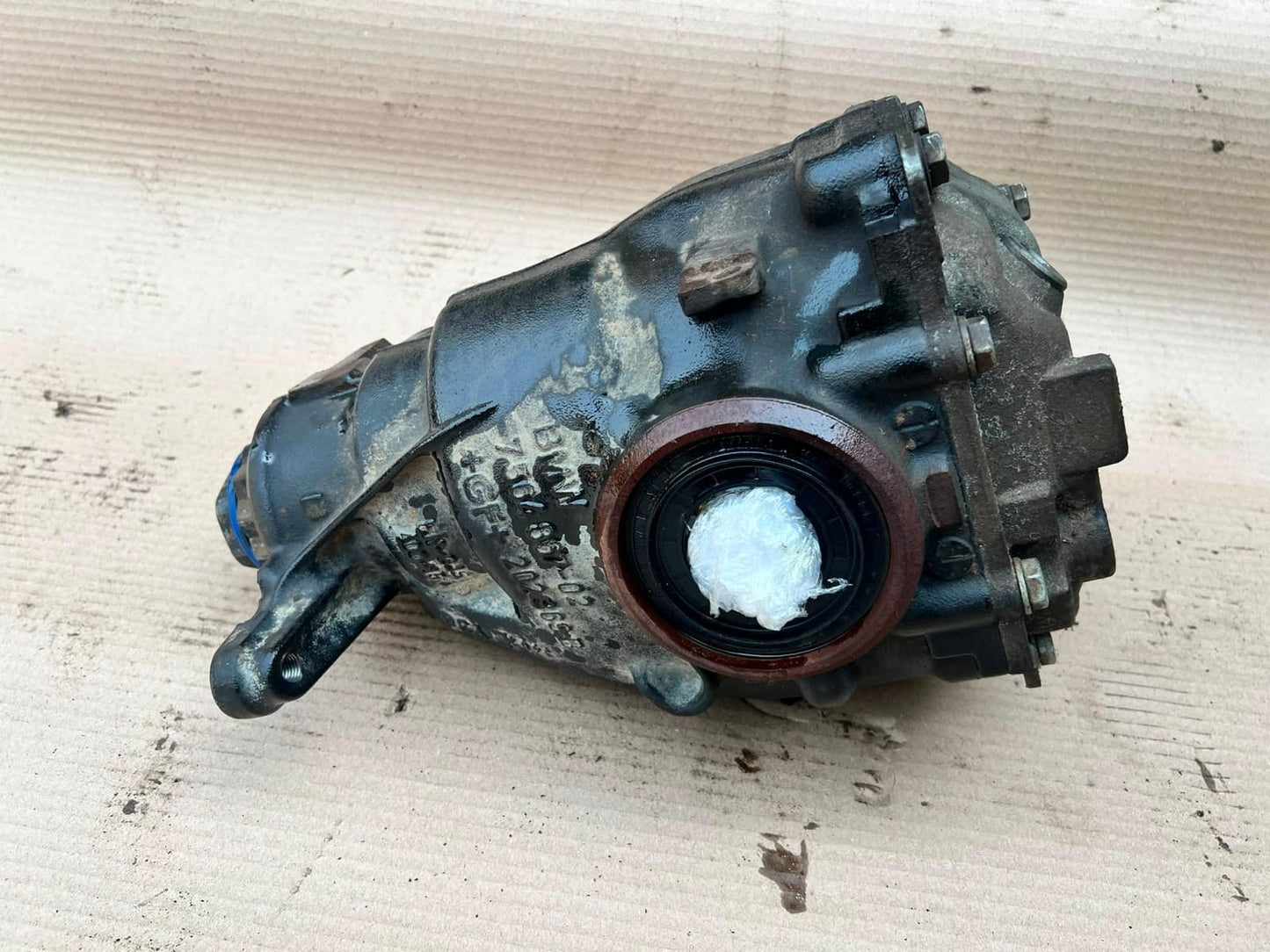 BMW X5 E70 F15 LCI N55 N57 3.15 ratio Rear Differential Carrier 7590911 OEM