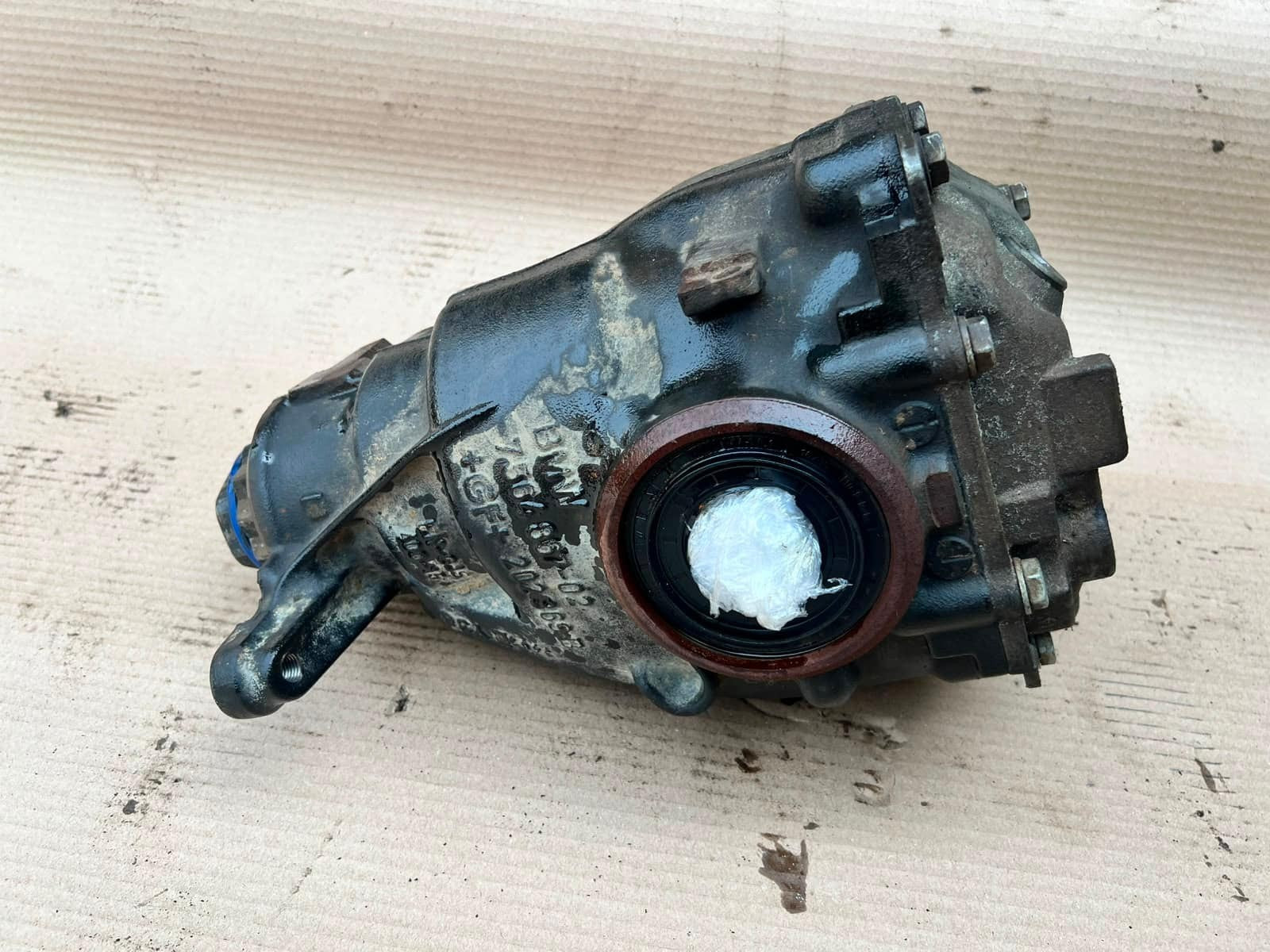 BMW X5 E70 F15 LCI N55 N57 3.15 ratio Rear Differential Carrier 7590911 OEM