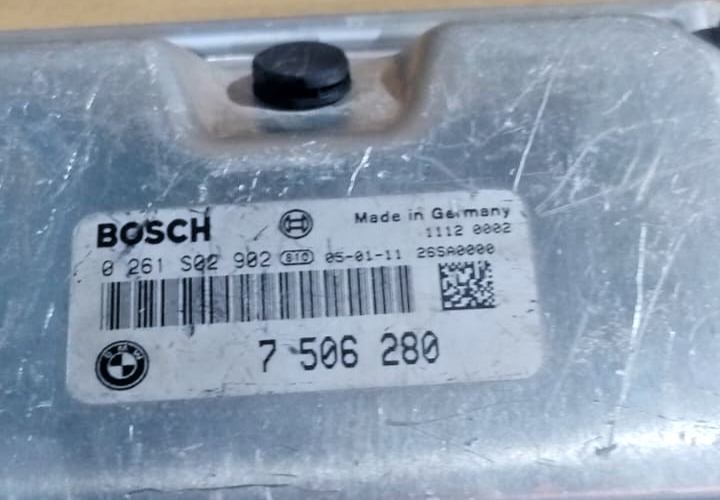 BMW 7 SERIES E65 E66 760i 760Li ENGINE CONTROL UNIT ECU ONLY  - 7506280
