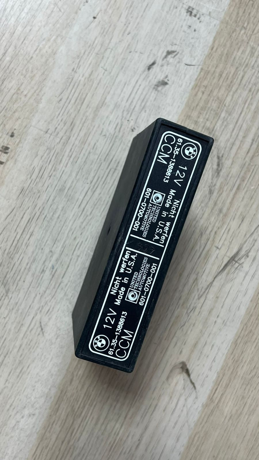1994 BMW 530i Check Control Module 1388613 5-Series E34