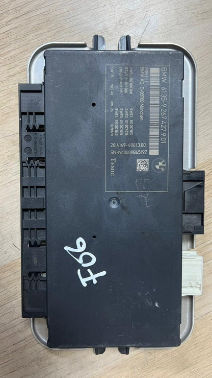 BMW 2012-2013 BMW 650i Footwell Module 9267427 F10 F02 F11 F06 FRM3