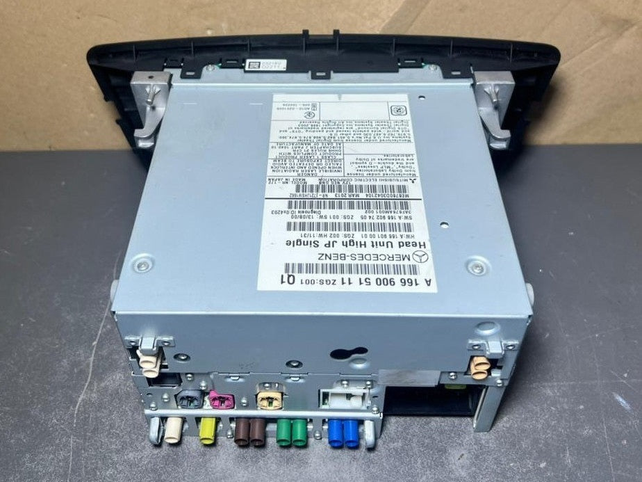 2014 - 2016 Mercedes Benz GL ML Class OEM Comand Navigation 6 CD Radio