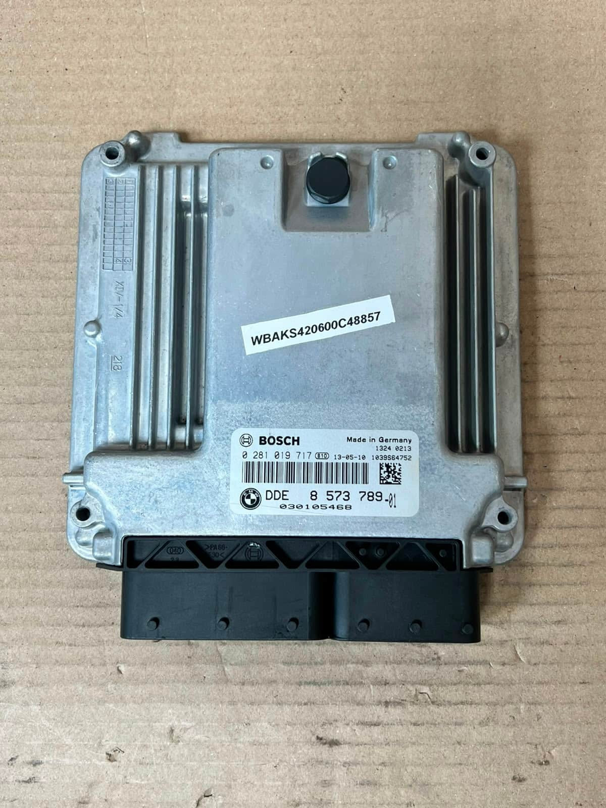 2013 BMW X5 F15 30dX N57N Engine Control Unit ECU SET DDE+BDC+2KEYS 8573789