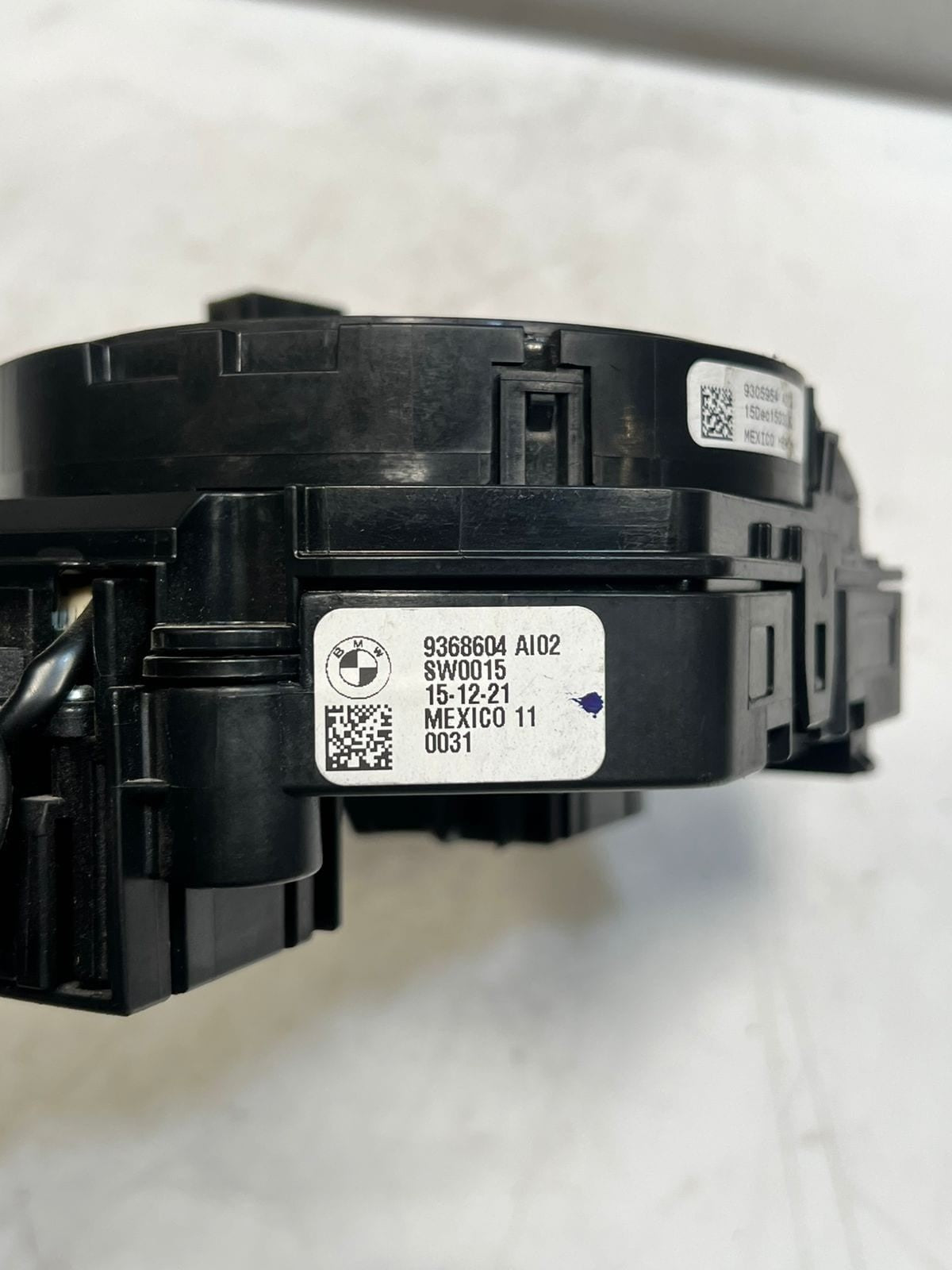 2015 BMW X3 Turn Signal Wiper Column Switch Clock Spring 9368604 OEM