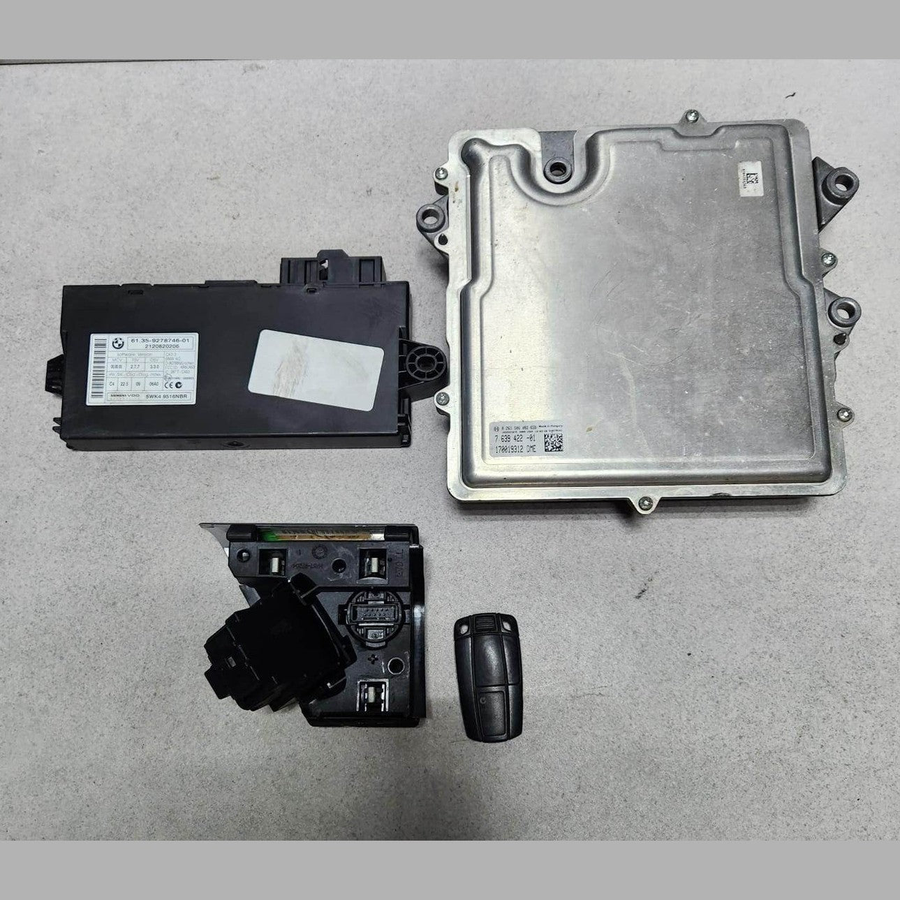 2012-2014 BMW X5 E70 3.5i Engine Control Module 7639422 E70 N55 ECU SET