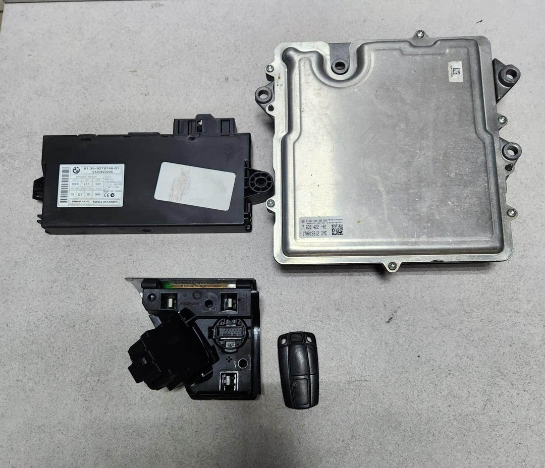 2012-2014 BMW X5 E70 3.5i Engine Control Module 7639422 E70 N55 ECU SET