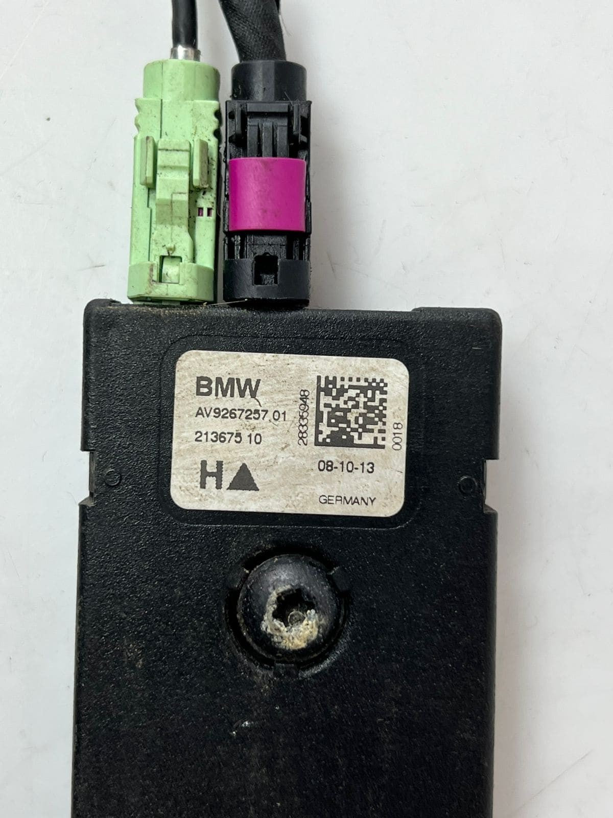 BMW F34 and F36 Antenna Amplifier AM/FM 9267257 OEM