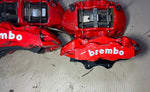 Bild in die Galerieansicht laden, Mercedes-Benz E63 W212 AMG E-Class Front \ Rear Brembo Red Brake Calipers Set
