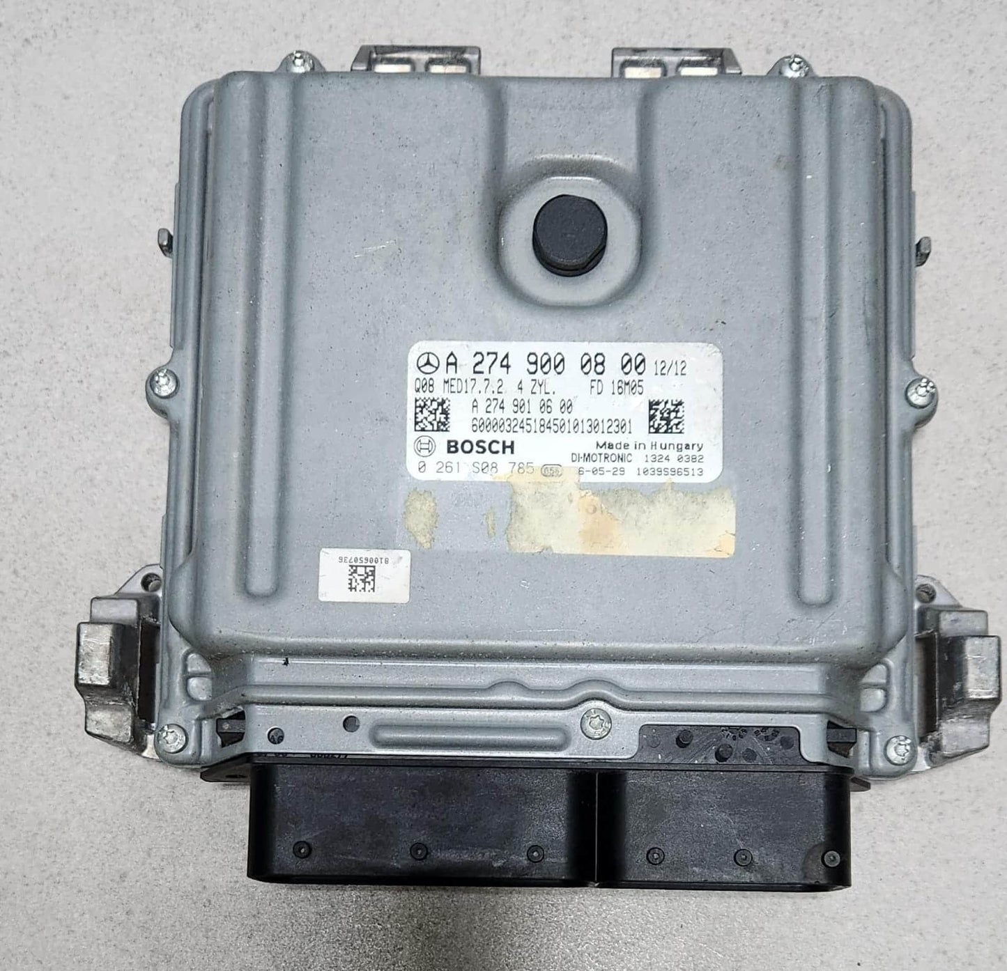 2015-2020 Mercedes-Benz C300 Engine Control Unit A2749000800 C-Class W205 GLC30 
