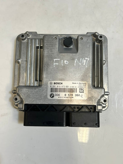 BMW 5 Series F10 N47 Engine Control Unit ECU SET DDE+ CAS4+ 2KEYS 8574380