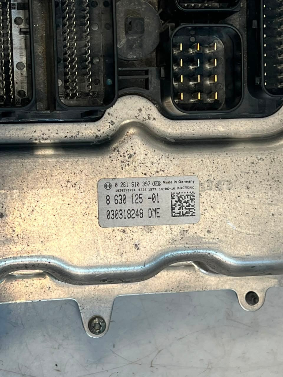 2014 BMW 1' 116i F20 N13 ENGINE CONTROL UNIT ECU SET DME+FEM+1KEY 8630125 OEM
