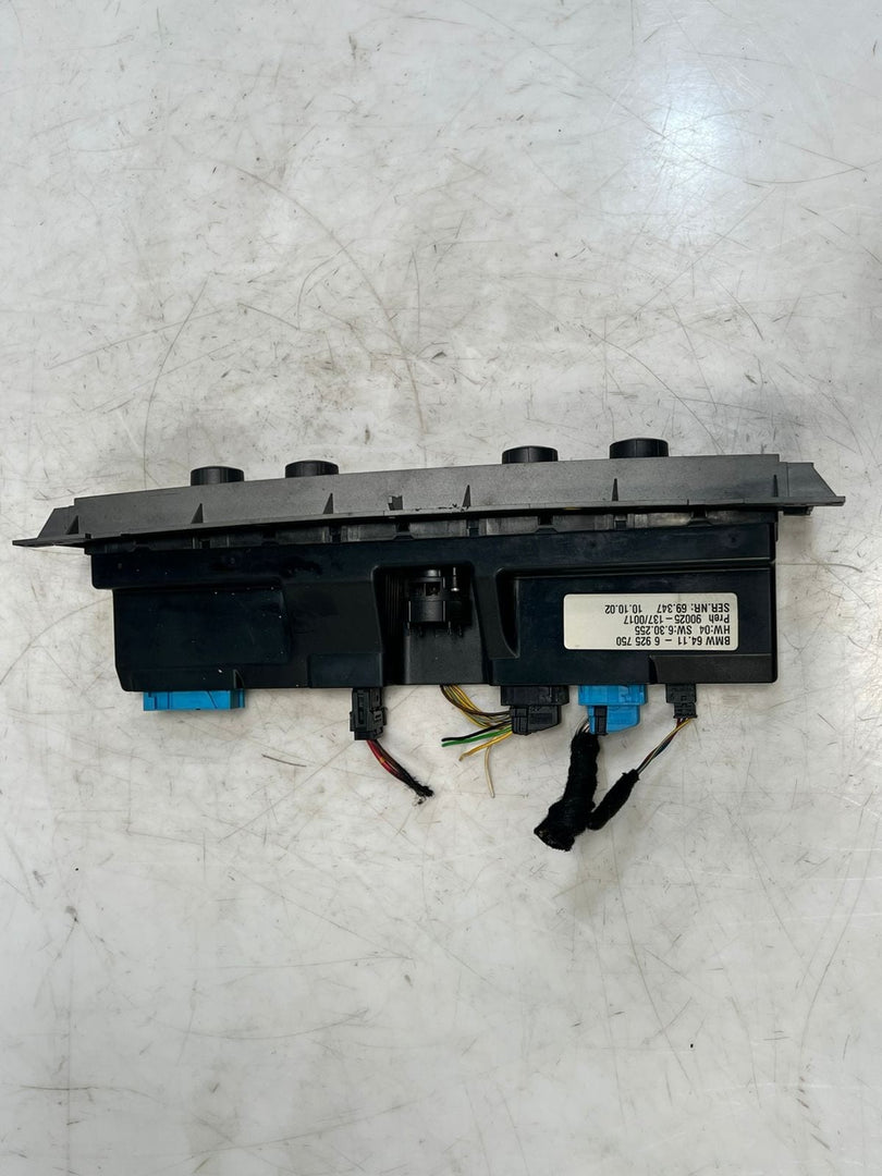 BMW 735i 740i 7 Series E65 E66 Automatic Climate Control Panel 6925750 OEM