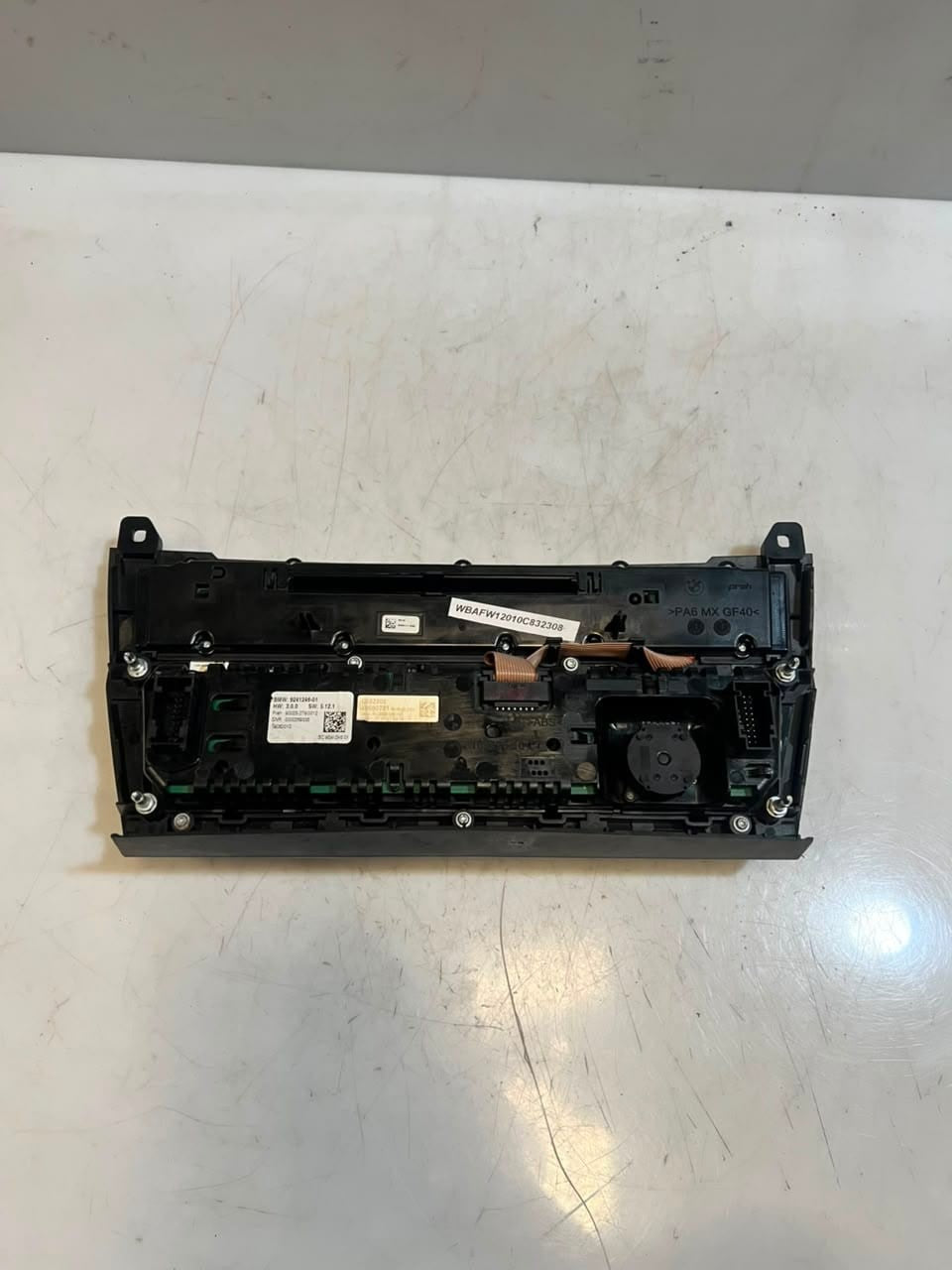 2010-2017 BMW 5 Series F10 F11 Stereo/Climate Control Switch Panel 9241246 OEM