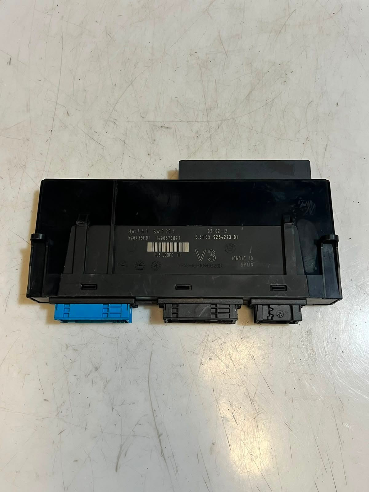 2012-2016 BMW 5' 6' F10 F11 F13 650i Body Control Module JUNCTION BOX 9284273