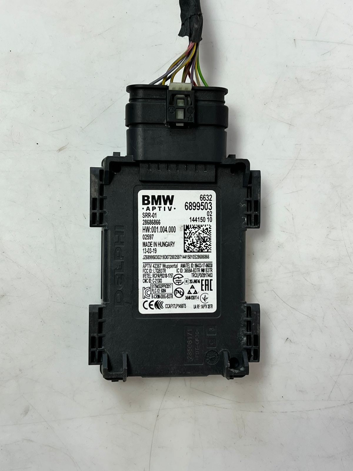 2020 BMW G30, F90, G12, G14, G01, G08, G0 M340i Blind Spot Radar Module 6899503 