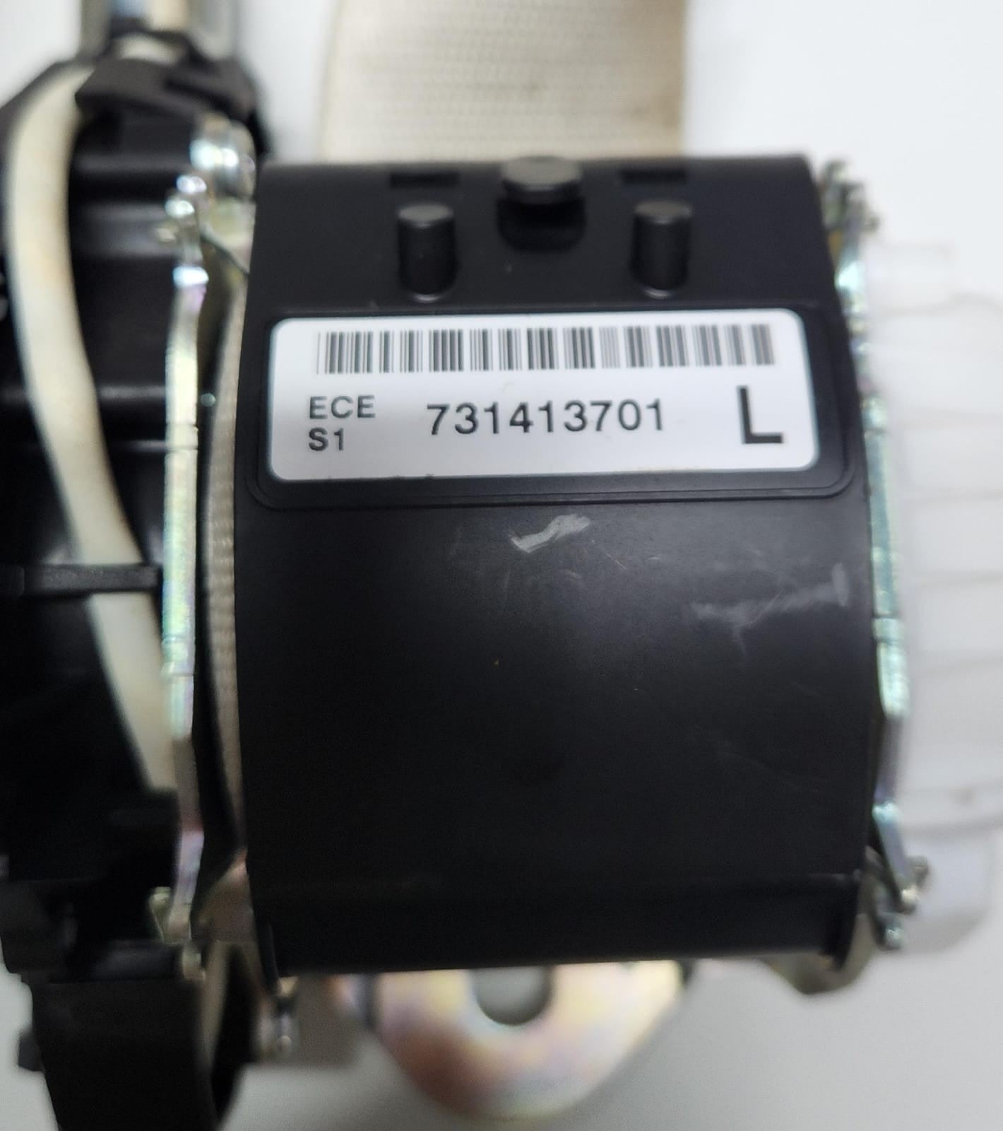 2012 BMW 650i Seat Belt Front Left Upper 7314137 F12 and F13 6 Series OEM