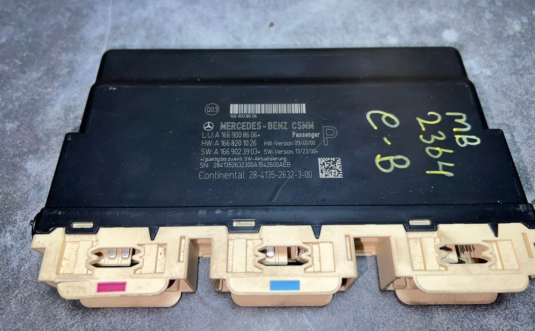 14-17 Mercedes-Benz W166 GL ML Passenger Seat Control Module A166 9008606 OEM