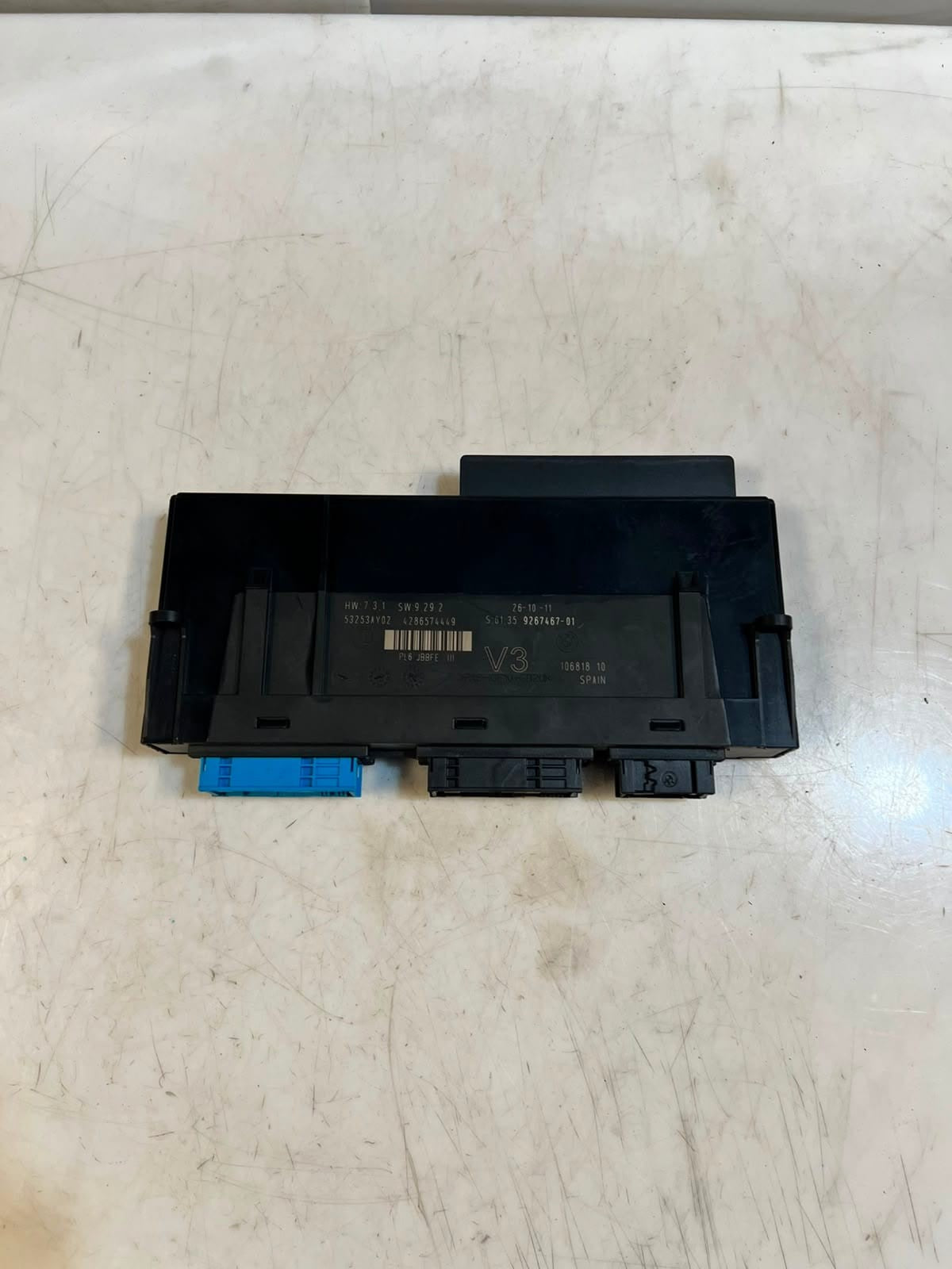 2012-2018 BMW 640i 5 Series F10 and F11 Fuse Junction Control Module 9267467