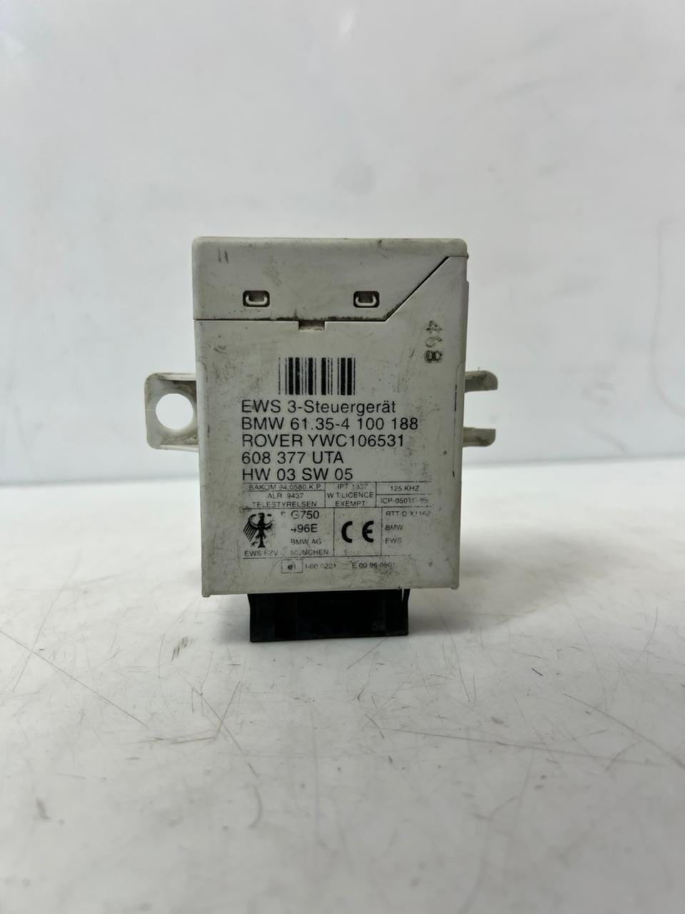 2000-2006 BMW 5' M57 E39 E46 X5 E53 EWS Immobilizer Control Unit 4100188 OEM
