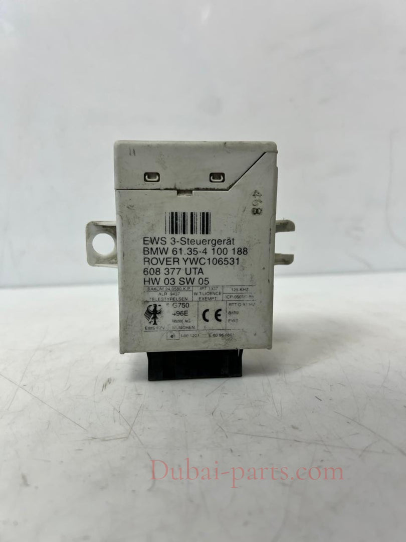 2000-2006 BMW 5' M57 E39 E46 X5 E53 EWS Immobilizer Control Unit 4100188 OEM