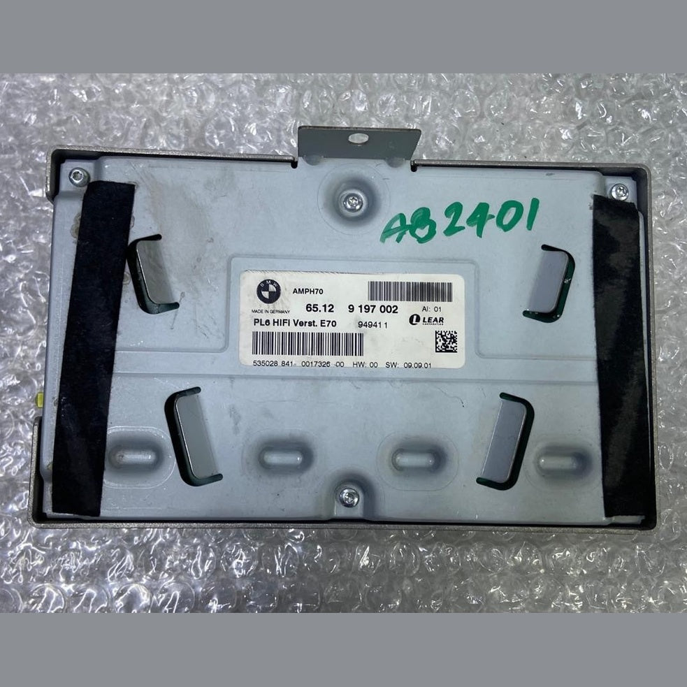 OEM BMW X5 X6 Z4 E70 E71 E89 AMPLIFIER HIFI SYSTEM PL6 AMP AUDIO RADIO 9197002