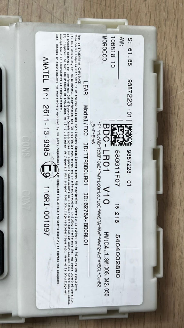 BMW B47 F45 DDE KIT WITH KEY, BDC Engine Control Unit 8589141 