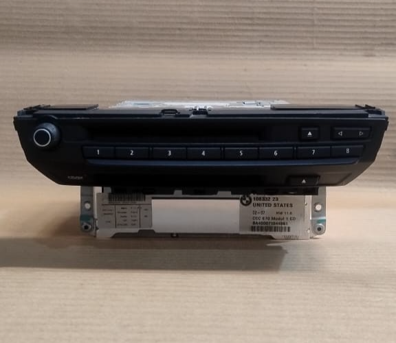 BMW X5 E70 CD RADIO PLAYER HEAD UNIT GENUINE BMW -  9147618