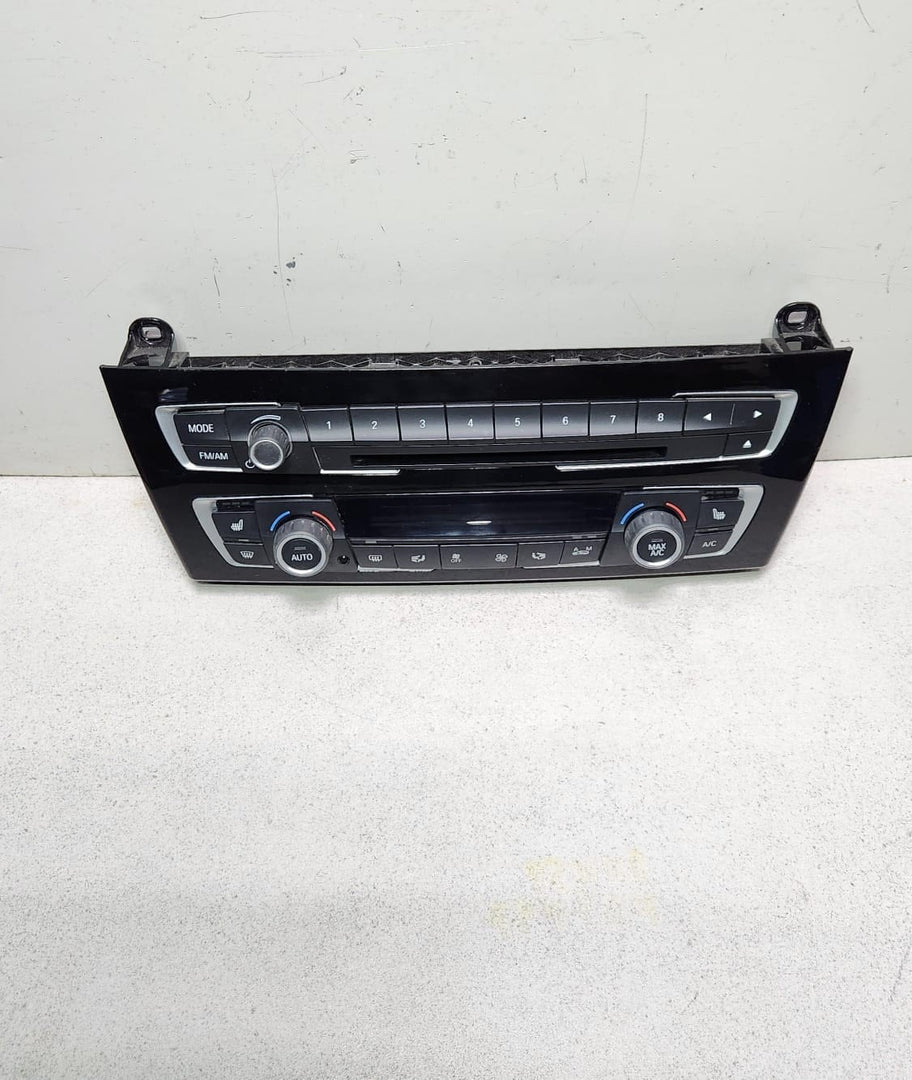 BMW F22 F30 Climate Control Radio Switch Panel Auto Ambient Lighting 9363497 