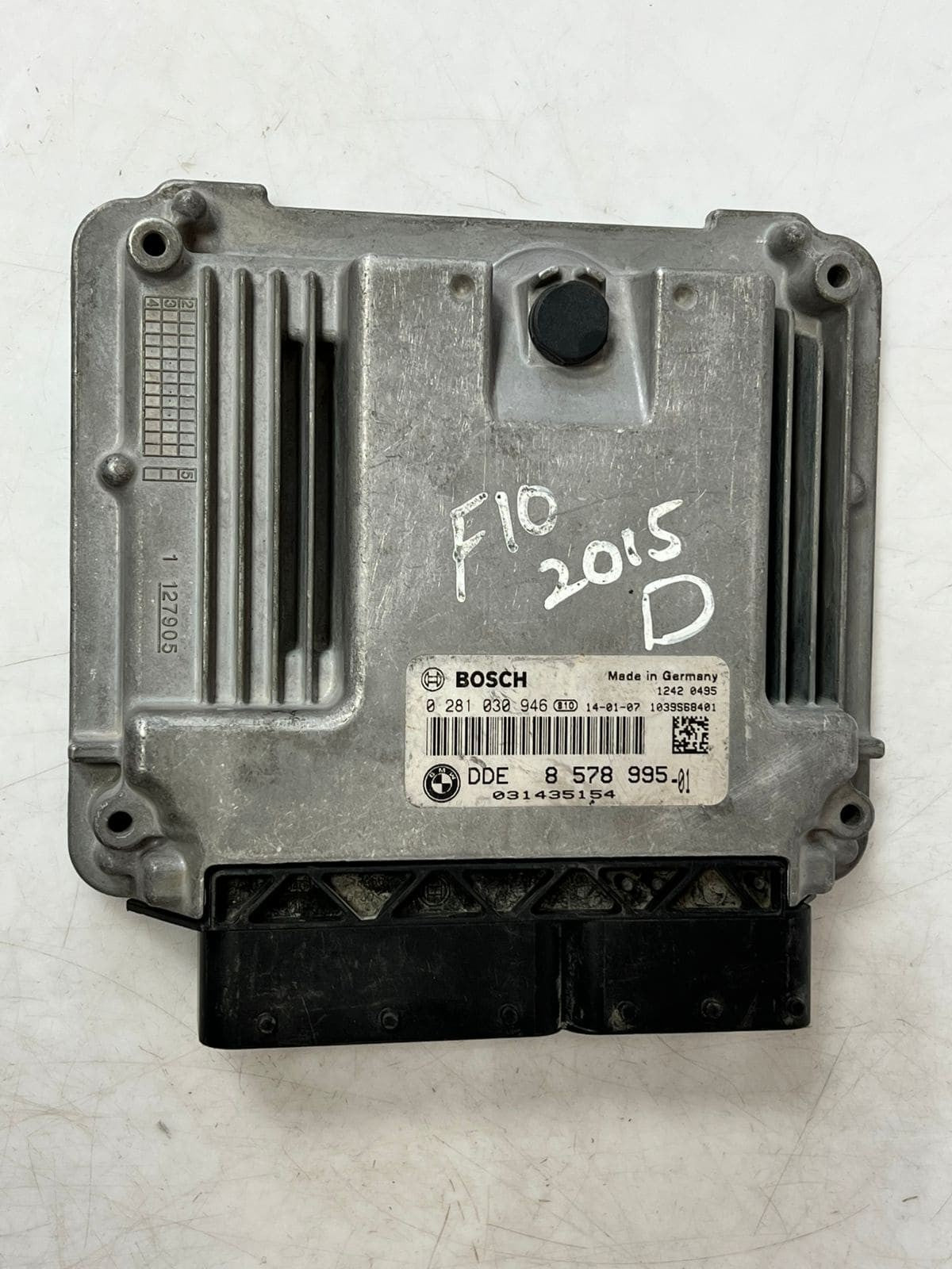 2015 BMW  F10 520d F20 120d F30 320D Engine Control Unit ECU DDE 8578995 OEM