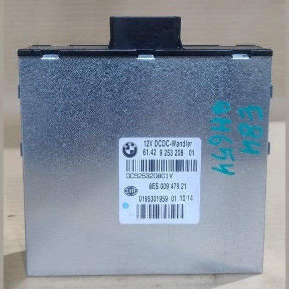 BMW X1 E84 Voltage Converter Control Module OEM DCDC 12V– P/N 9253208