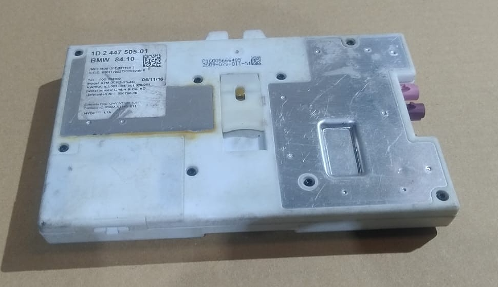 BMW F26 F36 430 440 X4 TELEMATICS COMPUTER CONTROL MODULE UNIT OEM - 1D 2447505