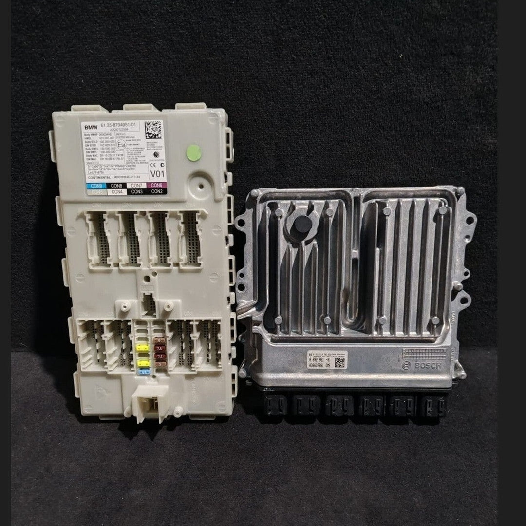OEM BMW G30 G31 G12 X4 X3 G01 G02   B48  ENGINE CONTROL UNIT SET NO KEY -8692961