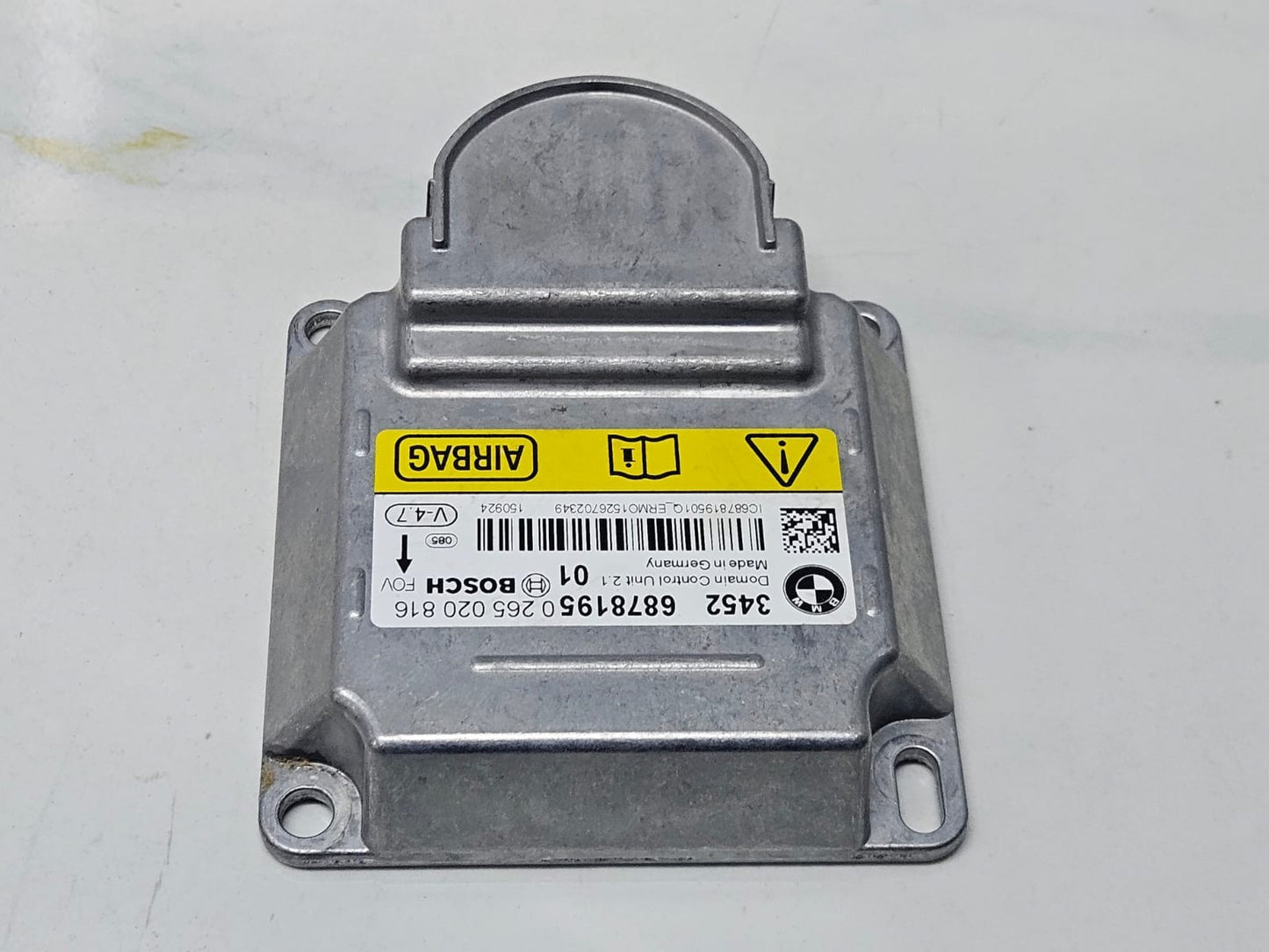 BMW X5 F15 SRS BAG CONTROL MODULE UNIT ICM 6878195 OEM